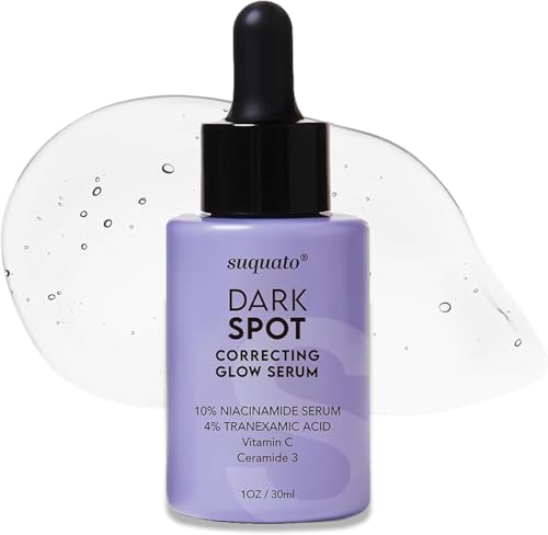 Pigmentflecken Entferner Gesicht Serum, Anti Pigmentflecken Gesicht mit Niacinamide, Tranexamsäure & Vitamin C – Dark Spot Correcting Glow Serum zur Entfernung von Altersflecken (30ml)