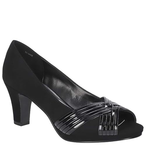 Easy Street Lavish Womens Pump 9 BM US BlackSuede