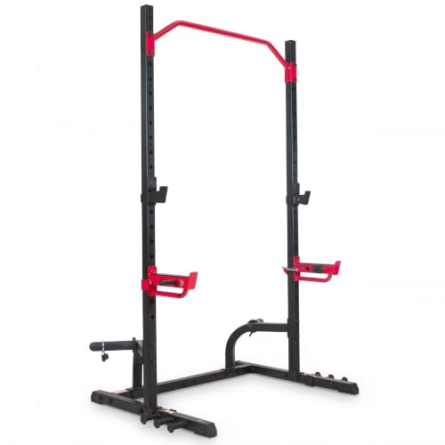 Sunny Health & Fitness Full-Size Power Rack for Home Strength Training
