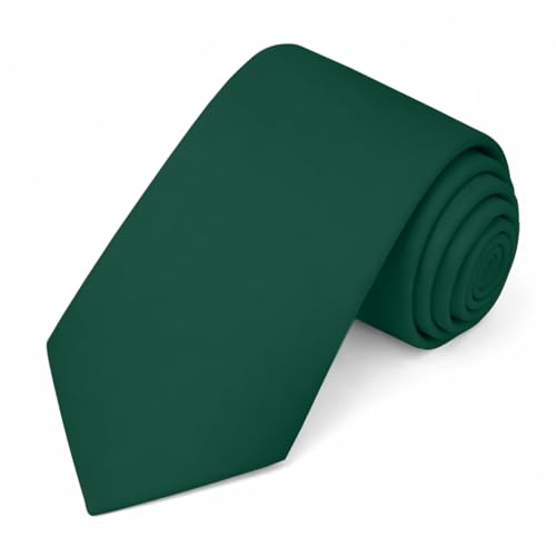 Image of Jacob Alexander Men's Extra Long Solid Color Tie