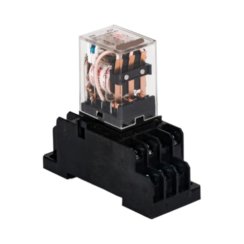Relais intermédiaire 8 broches AC 12V pour circuits électriques - 3