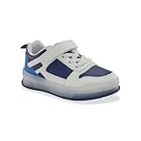 Carter's Kids Metro Lighted Casual, Navy/White, 7 US Unisex Toddler