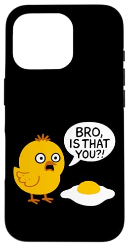 Funny Bro Is That You Chicken デザイン スマホケース iPhone 16 Pro 用