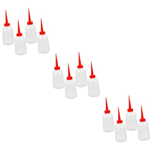 BESPORTBLE 3sets Automatic Watering Device Plants Watering Bottles Dripper Watering Dropper Watering Spike Vacation Plant Watering Devices Automatic Watering System for Garden Plastic 4pcs*3