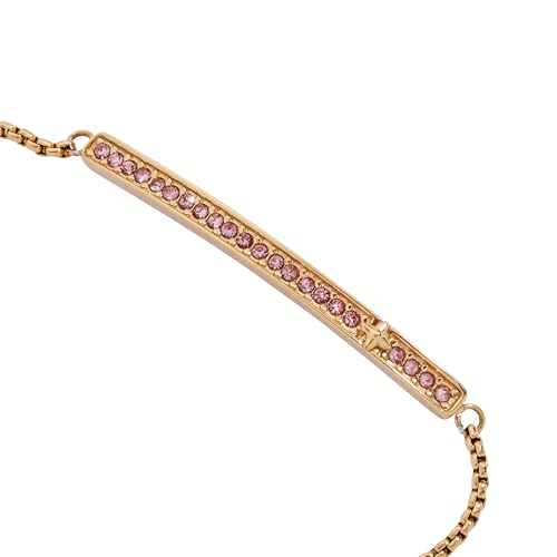 Image of Alex and Ani Pave Bolo Birthstone Bracelet - Stainless Steel Gold /Silver, Perfect for Stacking, Adjustable Birthstone Bracelet for Women, Ideal Gift Jewelry