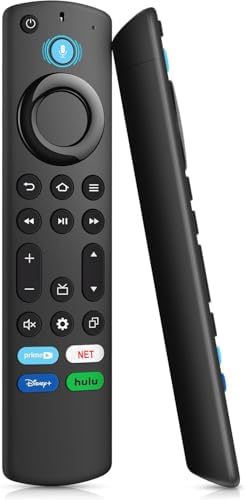 Voice Remote for Firestick TV Cube/4K Max&Insignia/TCL/Hisense Smart TVs