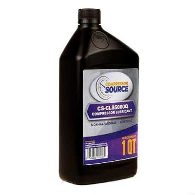 Compressor Source Replacement AIr Compressor Oil for Champion ChampLub Synthetic Oil 1 Quart
