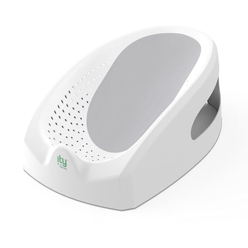 Ingenuity Easy Rinse Bather Baby Bath Seat, Non-Slip Soft Support, 0-6 Months, Up to 20 lbs by Ingenuity - Used condition - US$10.94