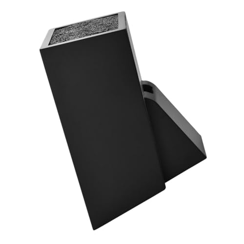 GLEAVI 1Pc Knife Storage Rack Simple Tool Holder for Kitchen Black Multifunctional Stand for Knives and Scissors Design Easy to Clean and Sturdy Tool Storage