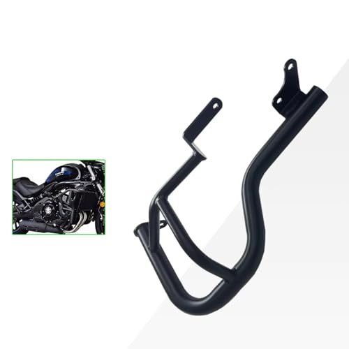 Pare-chocs VN650 2015-2022 rail course robuste finition noire - 6