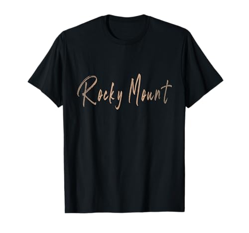 Rocky Mount North Carolina Design Vintage élégant T-Shirt