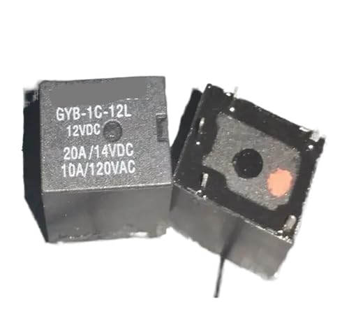 Relais GYB-1C-5L inverseur 5V 20A mini relais automobile T78C-5V pour réparation PCB