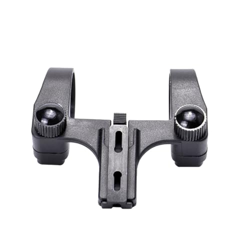 Image of balacoo Bike Headlight Bracket for Mountain and Road Bikes with Anti-Skid Pads Universal Center Holder Lamp Bracket for Front Bicycle Light Mounting
