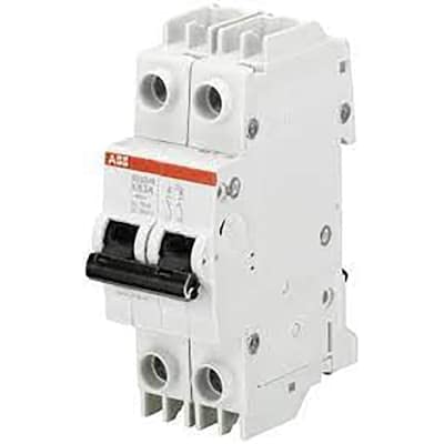 S202MR-K10, Miniature Circuit Breaker, 2P, K Trip, 10 A, 10kA