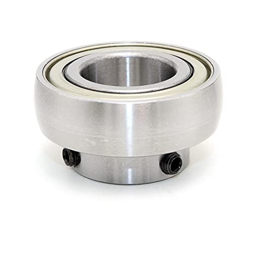 1Pcs SB209 45mm YAT209 Spherical Insert Bearing with Setscrew Locking Standard Duty Narrow Inner Ring Chrome Steel