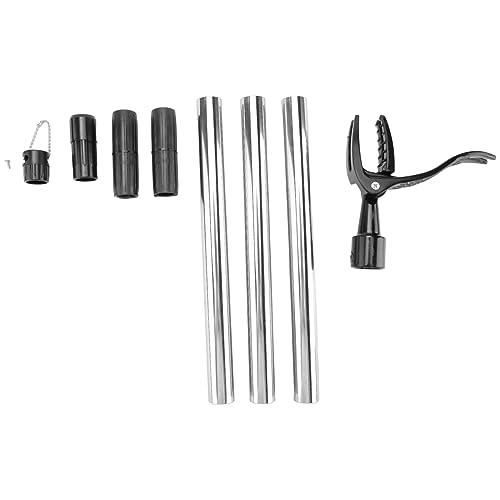 Folceretsc Stand Up Weeder Gardening Hand Weed Remover Tools Puller Heavy Duty with 4-Claw Steel for Yard Lawn Care