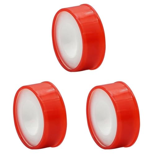 Lagomloot Cinta de sellado de rosca de PTFE para grifos, duchas, mangueras, válvulas, 14 metros de longitud, paquete de 3