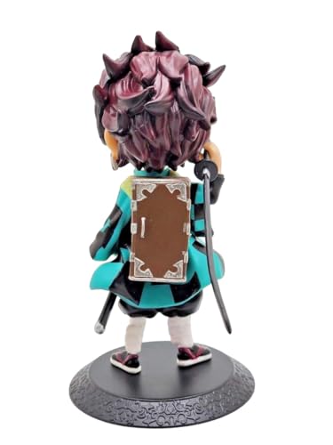 Image of Anime Cartoon Character Q Posket Action Figure | Limited Edition | Attractive Lightweight Durable Toy Figures for Home Decors Office Desk and Study Table (Tanjiro)