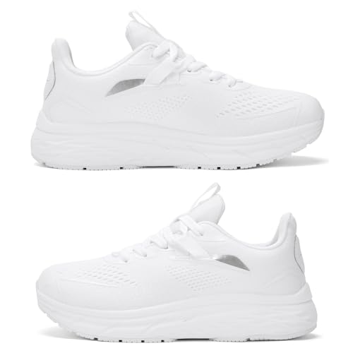 Womens Walking Shoes Wide Toe Box Running Tennis Shoes Lightweight Breathbale Wide Sneakers Cushioning Comfort Gym Workout Athic Shoes Wide Width4