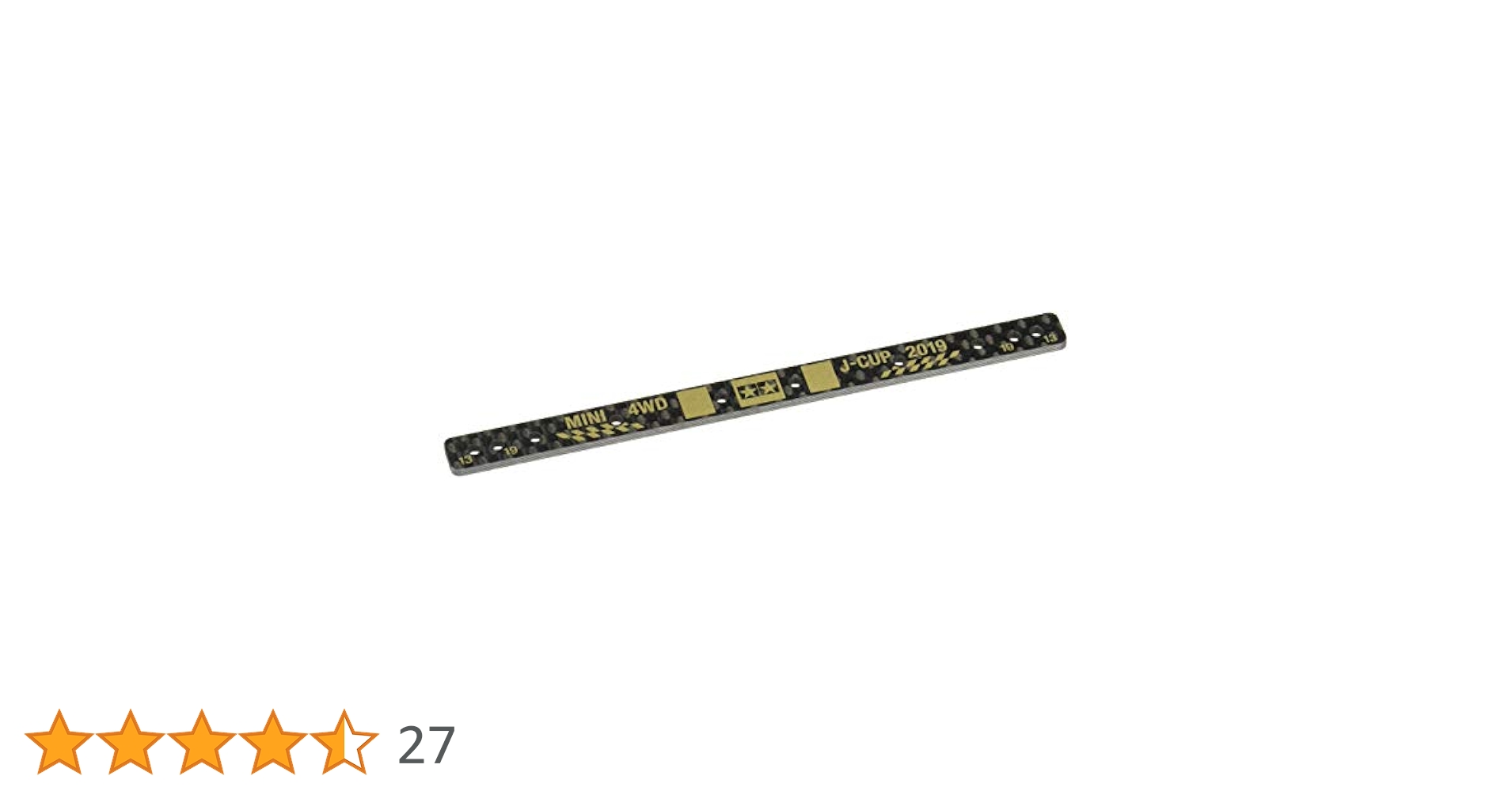 タミヤ ミニ四駆限定シリーズ HG 13・19mm ローラー用 カーボン マルチ補強プレート (2mm金ラメ) 95065 wgteh8f Amazon | タミヤ ミニ四駆限定シリーズ HG 13・19mm ローラー用