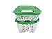 Tupperware Climatique Oase Prima Klima fridgesm Art Plus Vert 4,4Réfrigérateur + 1,8L Plat