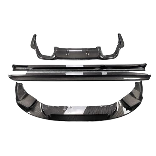 F97 X3M F98 X4M �J�[�{���t�@�C�o�[ �t�����g���b�v ���A�f�B�t���[�U�[ �T�C�h�X�J�[�g BMW G01 X3 G02 X4 �J�[�{�f�B�L�b�g 2019 �Ή�(B STYLE)