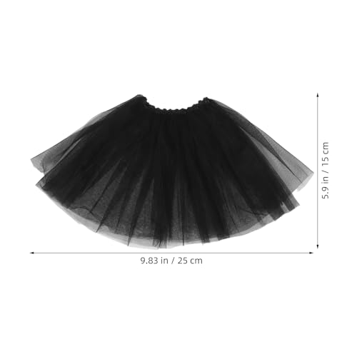 LUOZZY Black Tulle Bridal Shawl with Detachable Puff Sleeves Lace Trim for Wedding Performance Bride Accessories2