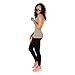 skinnytees - Basic Skinny Tank Top For Women| Fitted Seamless Wide Strap Tank
