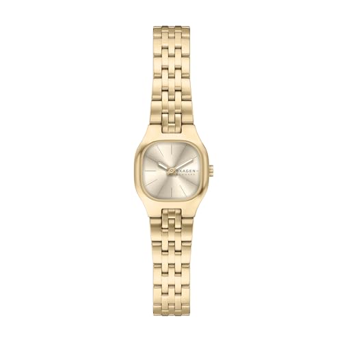 Image of Skagen Mellem Lille Three-Hand Stainless Steel Watch for Women