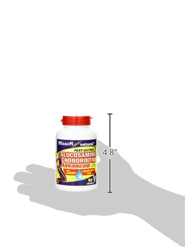 Mason Natural, Glucosamine Chondroitin, 90 Capsules, Dietary Supplement, Supports Joint, Bone, And Cartilage Health #TOP7