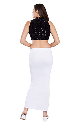 Image of RANI SAAHIBA Women's Stretchy Slim Fishcut Petticoat Cotton Shapewear