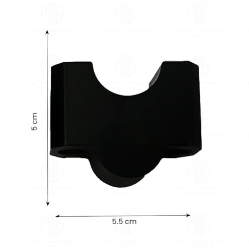 Image of Adjustable Handle Riser for TVS Raider Motorbike | Enhances Comfort and Control | Height Riser Clamp Compatible with TVS Raider