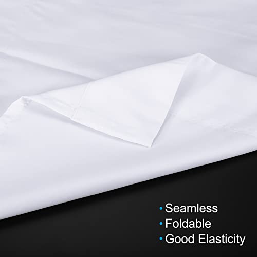 PATIKIL 7x5ft Fabric Backdrop, White Seamless Polyester Cotton Photo Background for Photography Studio - Image 3