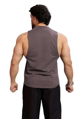 Image of FUAARK Men's Cotton Sleeveless Tank Tops Gym Vest for Mens