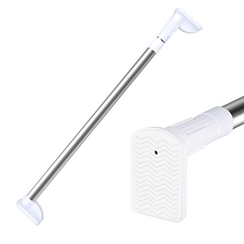 突っ張り棒 伸縮棒 強力 伸縮つっぱり棒 カーテン パーテション 衣類掛け タオル掛け トイレ クローゼット 押入れ (直径25mm 幅50~80cm)