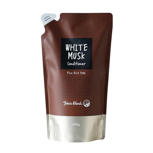 ホワイトムスク コンディショナー ジョンズブレンド 詰め替え エアリー ダメージ補修 フレグランスコンディショナー 450g ふんわり サラサラ