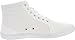 WHITIN Women's Wide Fashion Sneakers High Top Barefoot Minimalist Shoes Zero Drop Sole Size 10.5W Canvas Casual Minimus Walking Tenis Gym All White 42