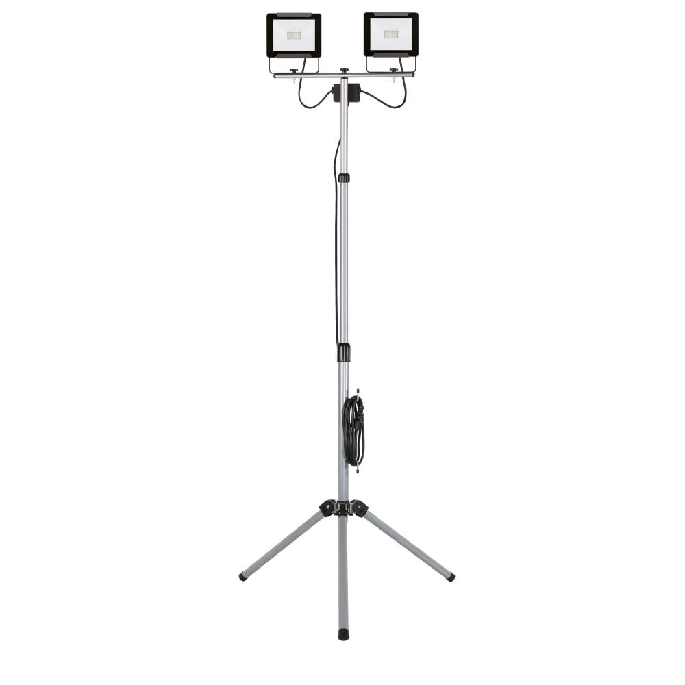 PROJECTEUR LED DE CHANTIER SUR TREPIED 2X20W IP65