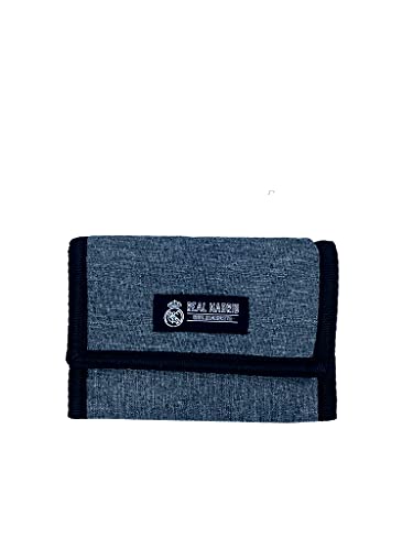 R ROGER'S Portefeuille Gris Real Madrid Produit Officiel