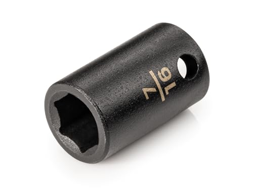 Image of TEKTON 3 /8 Inch Drive x 7 /16 Inch Shallow 6-Point Impact Socket | SID12011