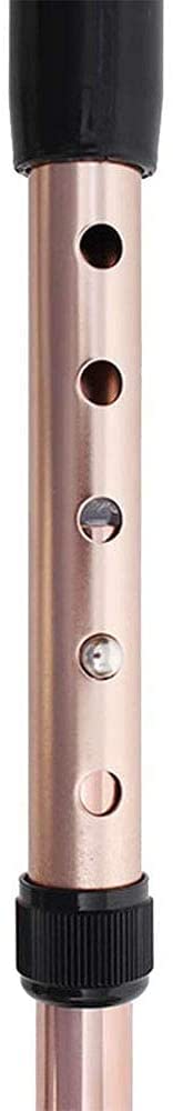 Muletas de antebrazo Muleta de Codo Plegable Ajustable Aleación de Aluminio Codo de Cuatro Pliegues Codo de muleta de antebrazo Muletas Plegables ultraligeras Asistencia de Altura Ajustable de
