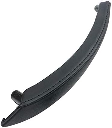 TTCR-II for BMW X5 X6 Door Handle Outer Cover, Genuine Leather Door Handle Outer Bracket Right Front/Right Rear Passenger Side Door Armrest Trim for BMW X5 E70 2007-2013 and X6 E71/E72 2008-2014