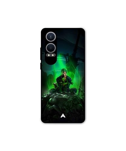 Image of Premium Anime 1 Case for Oppo K12x (Glossy Finish) Soft-Touch Metal TPU Back Cover, Shockproof, Designer, Aesthetic Mobile Phone Case