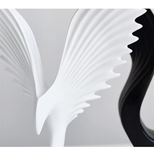 Sculpture ailes solides résine pour meuble vide manque d'inspiration