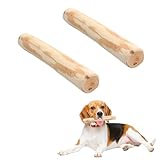 Hunde-Kaustäbchen aus Kaffeeholz, 2 Stück, aus natürlichem Holz, Kaustab, M, Hundekauspielzeug, langlebig, natürliches Kauspielzeug für aggressive Kauer, Zahngesundheit, Kauen von Muskeltraining