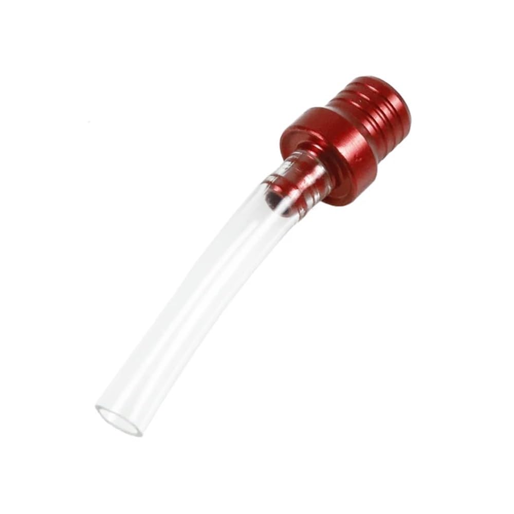 Shsubf Red Gas Tank Cap Motorcycle Accessories Gas Fuel Cap Valves Vent Breather Hoses Tubes For Atv Quad Dirt Pit Bike Fuel Tank Breather Pipe