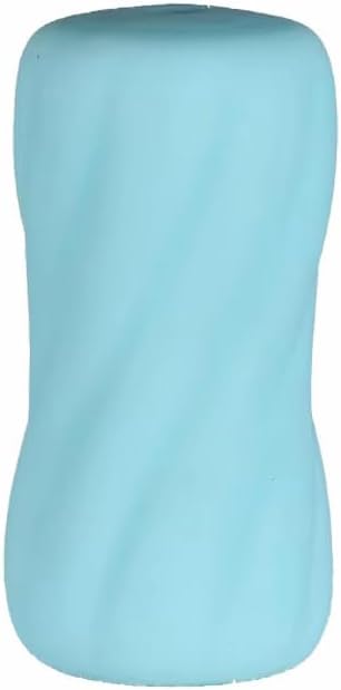 Elosnoc Body Massager - Men, Durable & Body Safe material, Long & Flexible, Stress Relief & Relaxation, Waterproof, Non-Electric, Handheld Stress Relief Massager for Men (Blue)