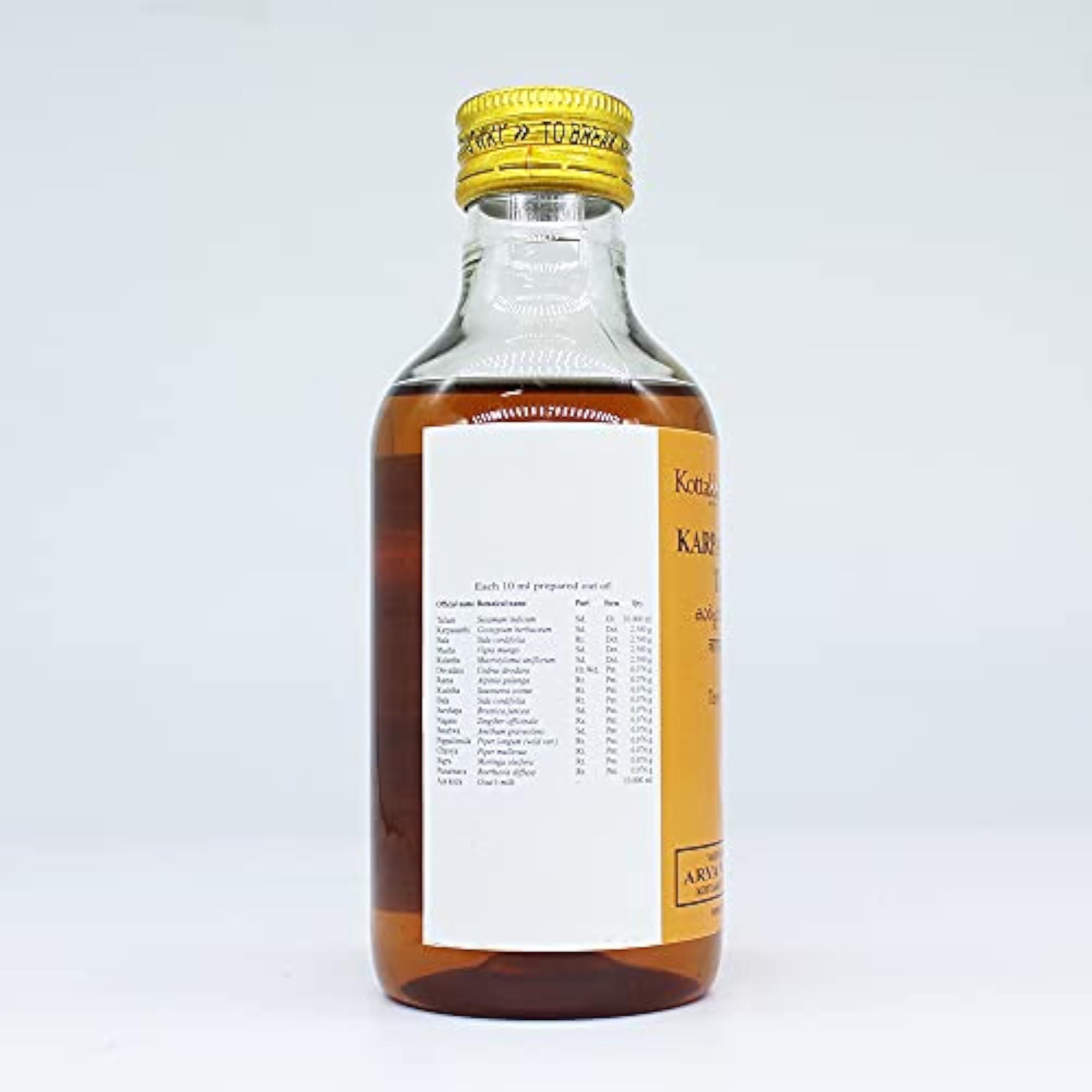 Golden Oldie Herbs Karpasasthyadi Tailam-200Ml, Pack Of 2
