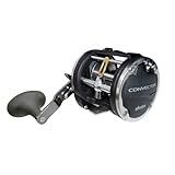 Okuma Convector Star Drag CV-45L Levelwind Trolling Reel (430 Yards- 25LB), Black