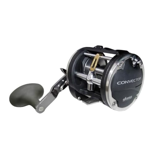 Okuma Convector Star Drag CV-45L Levelwind Trolling Reel (430 Yards- 25LB)